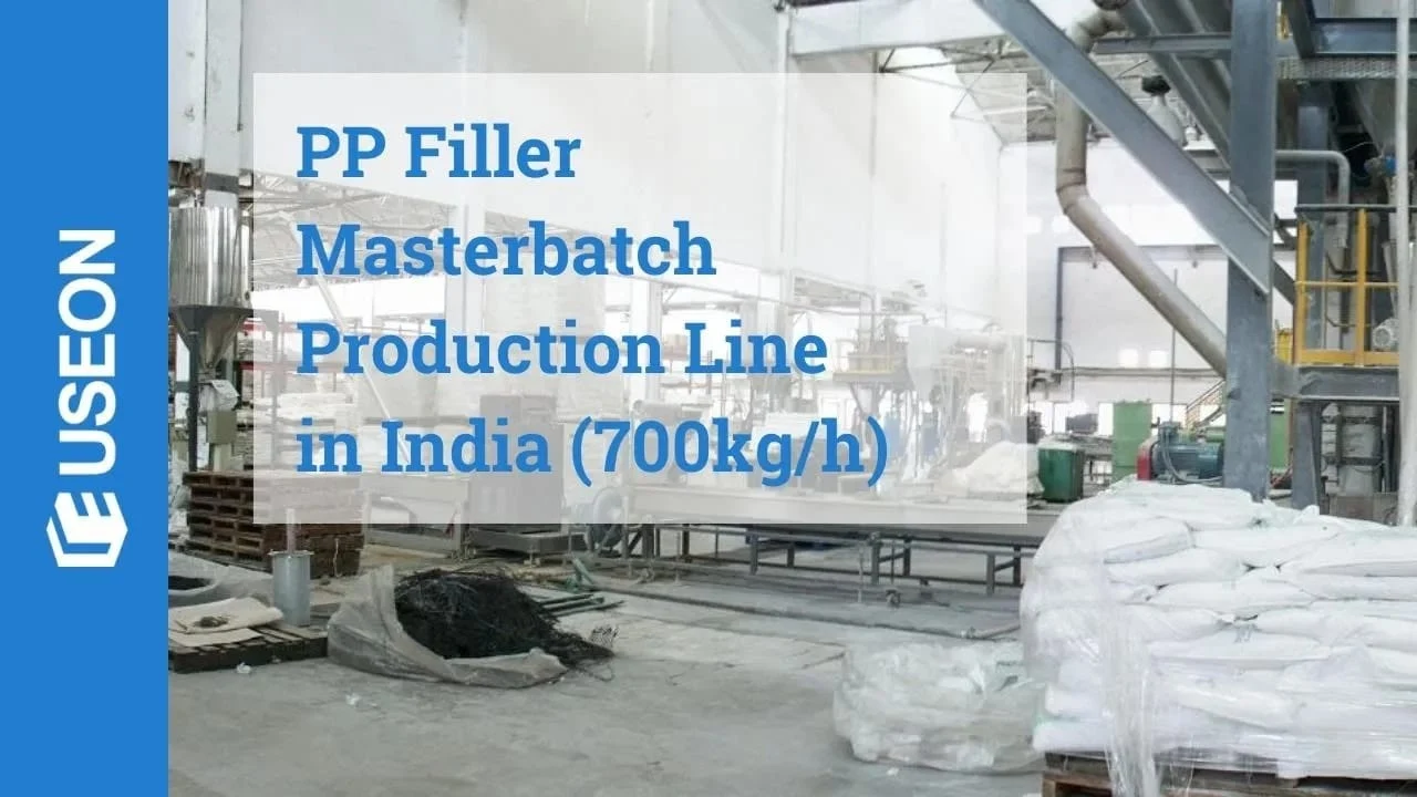 700 kg/h PP Filler with Loss in Weight Feeding in India