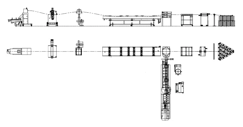 Diagrama de flujo de la línea LFT-G
