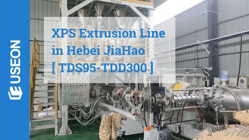 XPS Extrusion Line in Hebei Jiahao