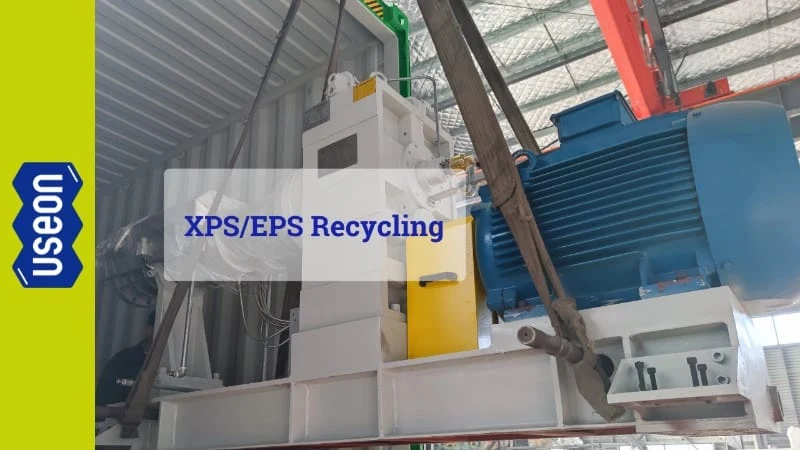 XPS/EPS foam recycling line