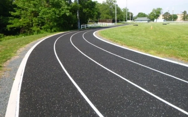 Rubber Running Track