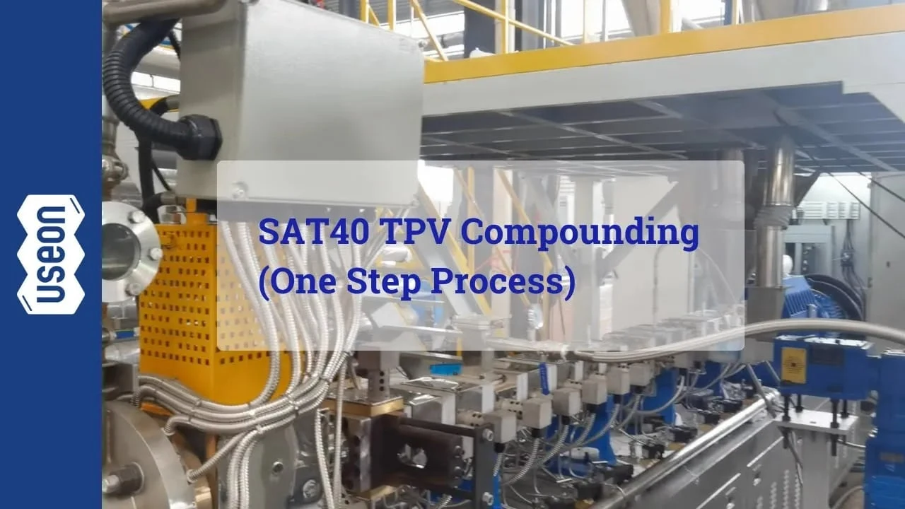 SAT40 TPV Compounding Line with Underwater Pelletizer (One Step Process)