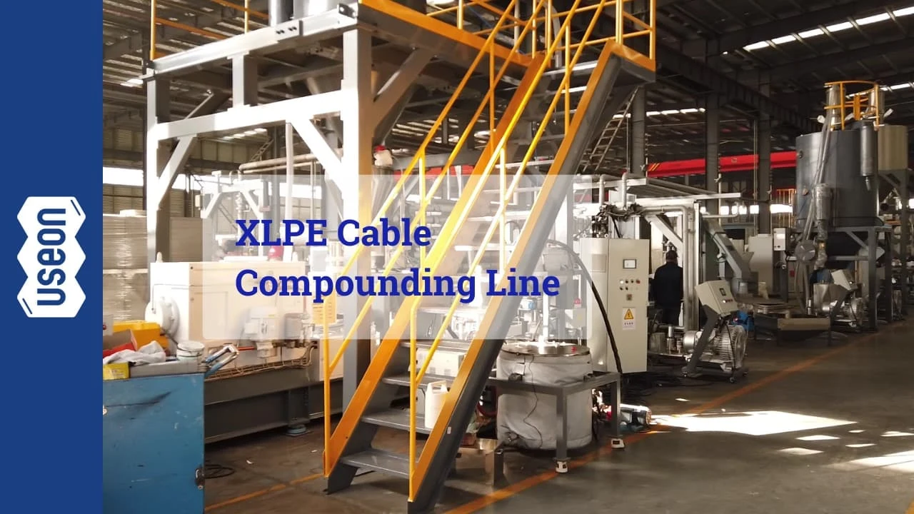 800 kg/h XLPE Cable Compounding Line