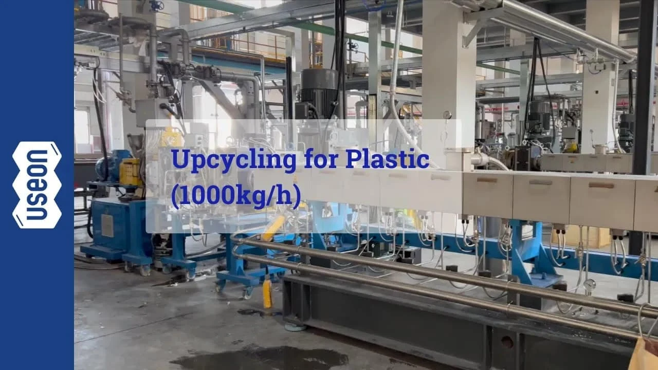 1,000 kg/h Plastic Upcycling Line