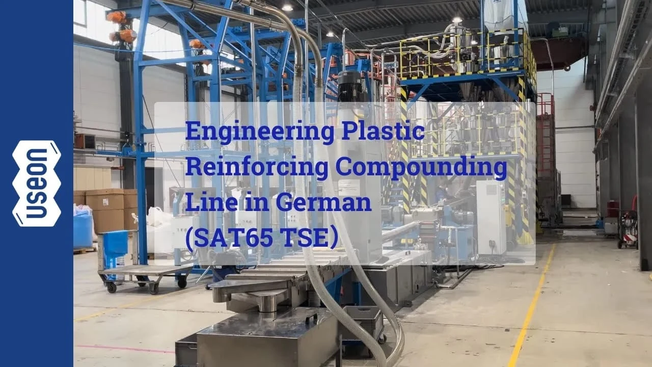 Video: U6 glass-fiber compounding line in Germany