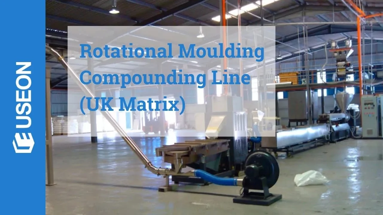 1,000 kg/h Rotational Moulding Compounding Line in UK