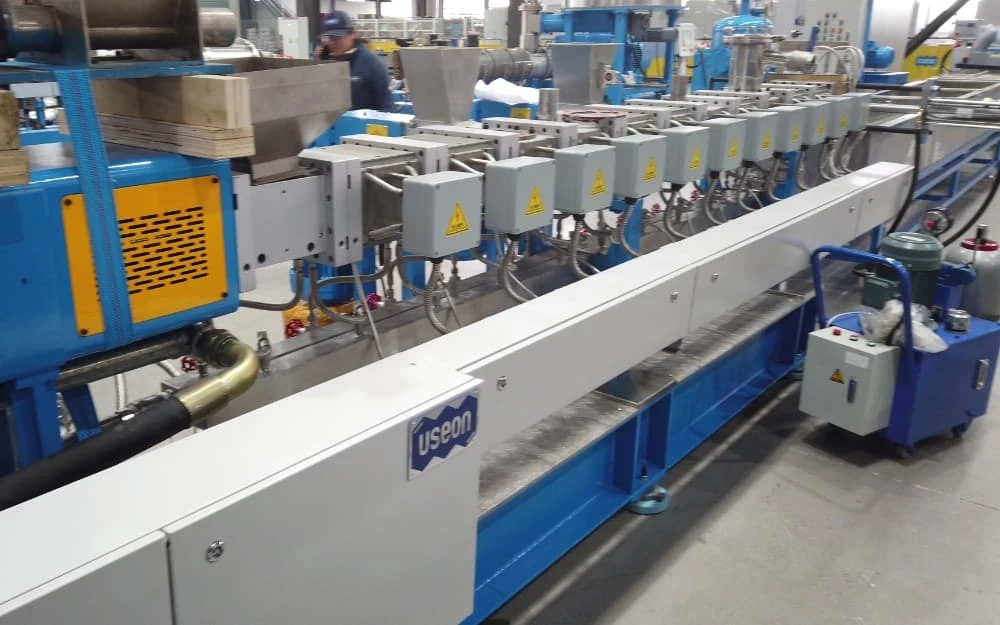 U7 compounding line PP+Talc