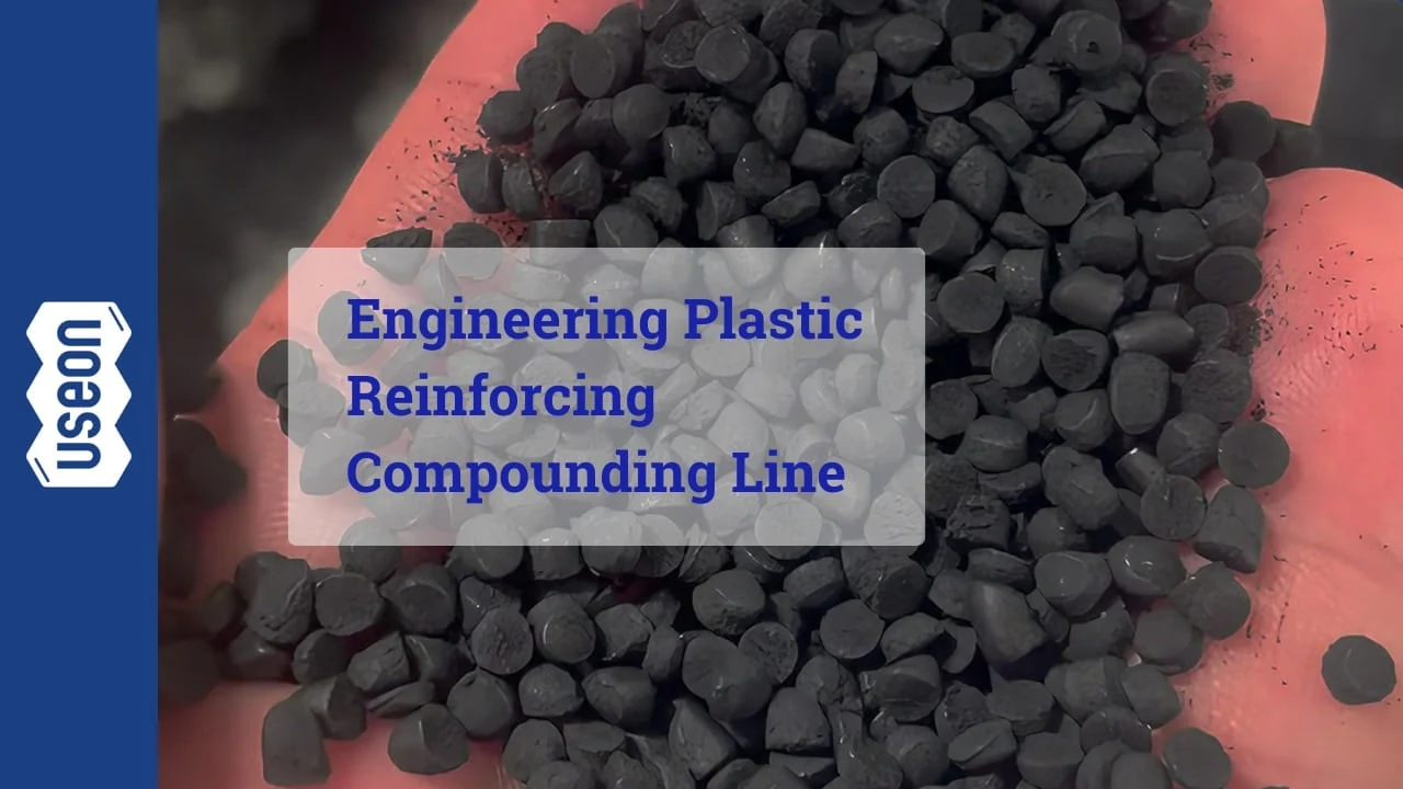 500–600 kg/h Engineering Plastic Reinforcing Compounding Line