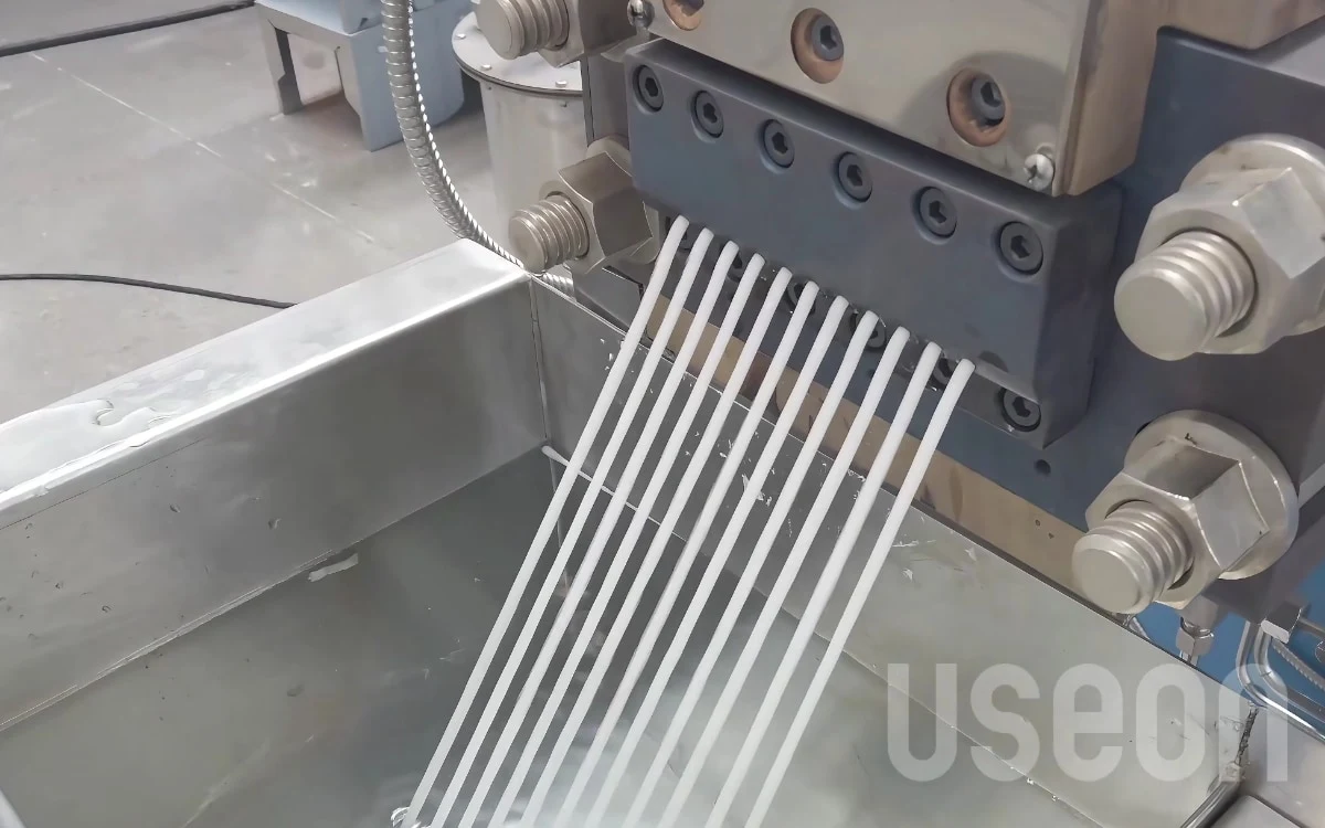 SAT52 Twin Screw Extruder for PP + 30% Short Fiber