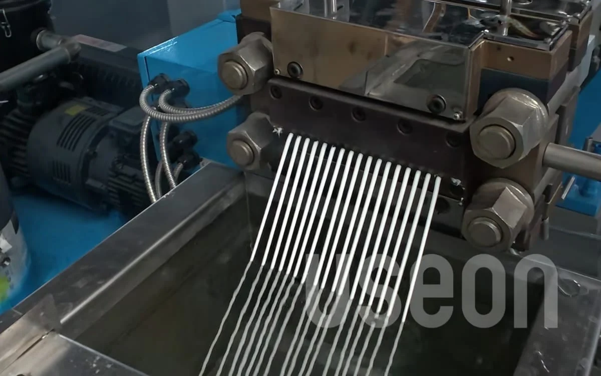SAT65 Twin Screw Extruder for SAN Anti-Aging Masterbatch