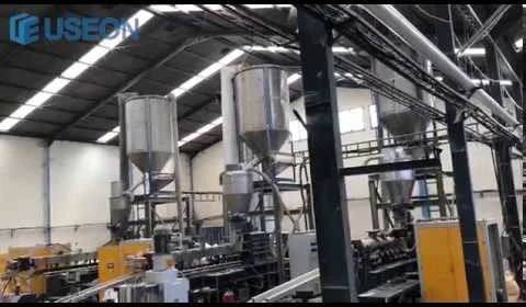 1000kg/h PET Bottle Flakes Recycling Machine in Indonesia — video cover