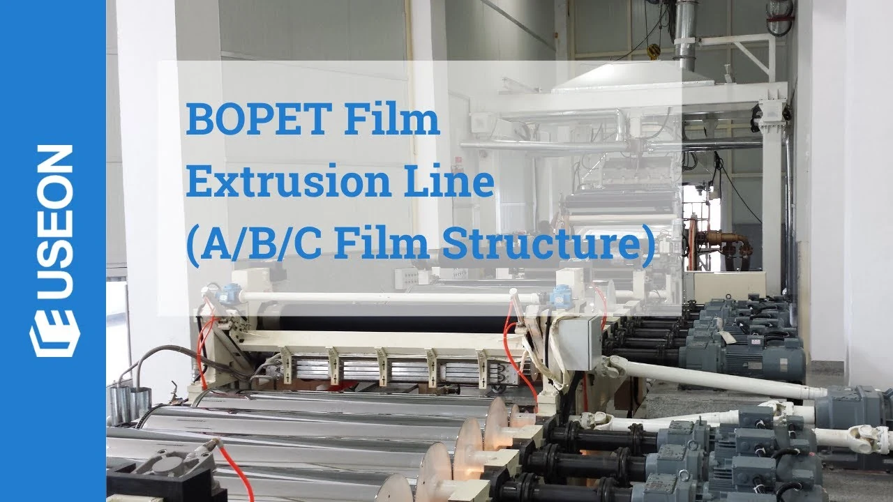 3000kg/h BOPET Film Extrusion Line — video cover