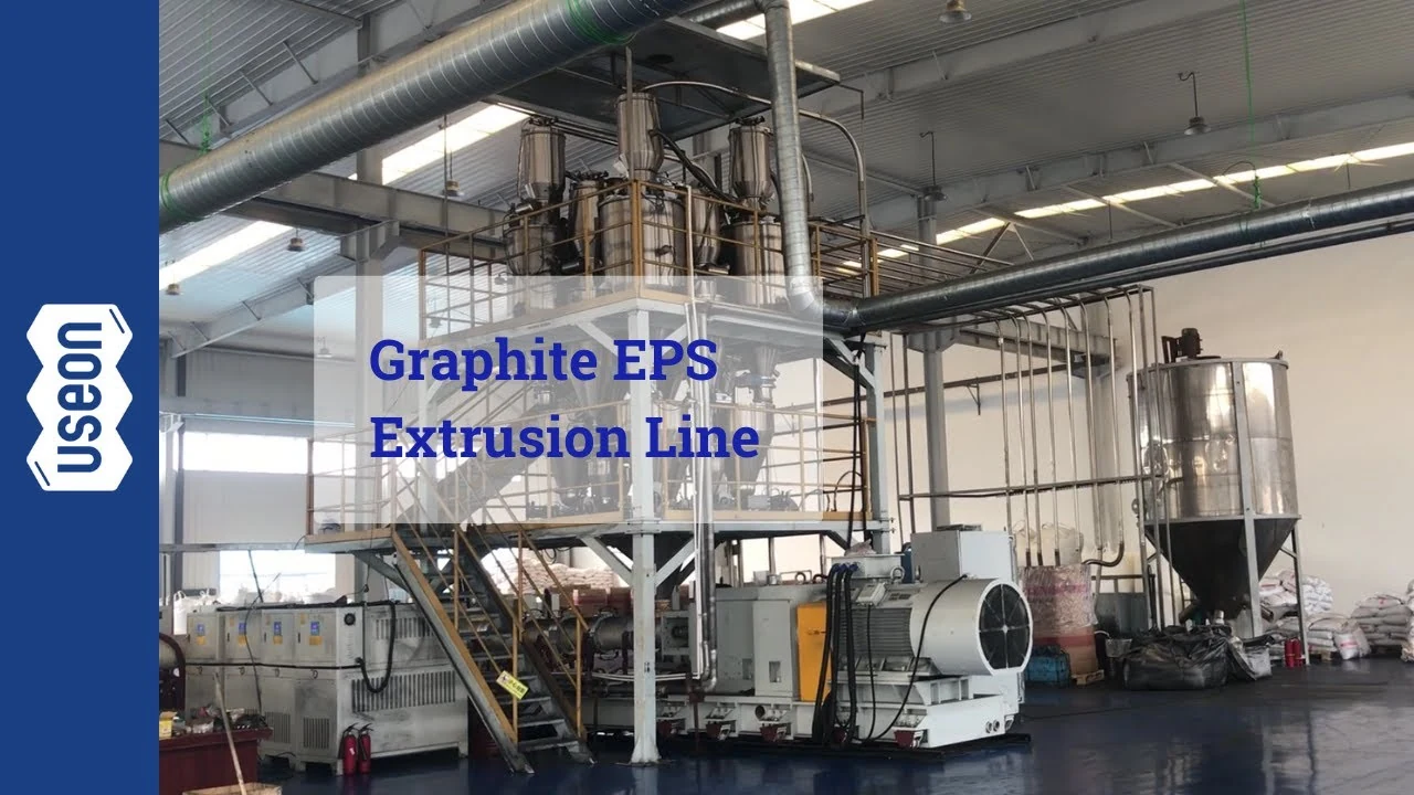 Graphite EPS Extrusion Line in Tianjin — video cover