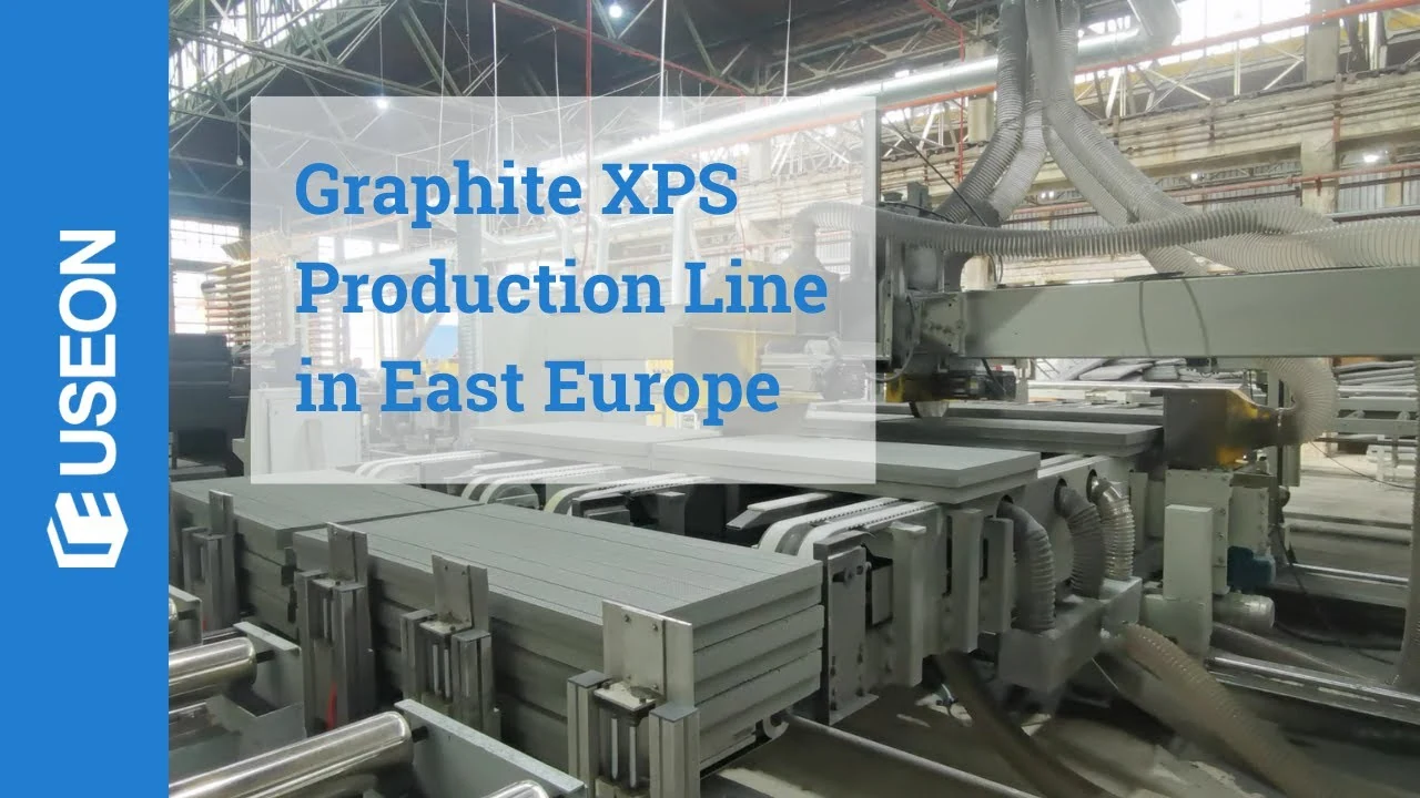 Graphite XPS Production Line in East Europe — video cover