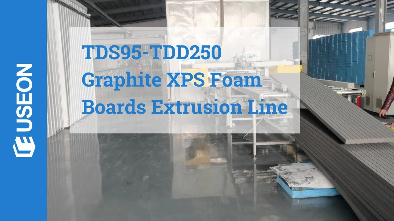 Graphite XPS Production Line in Hebei Huaneng — video cover