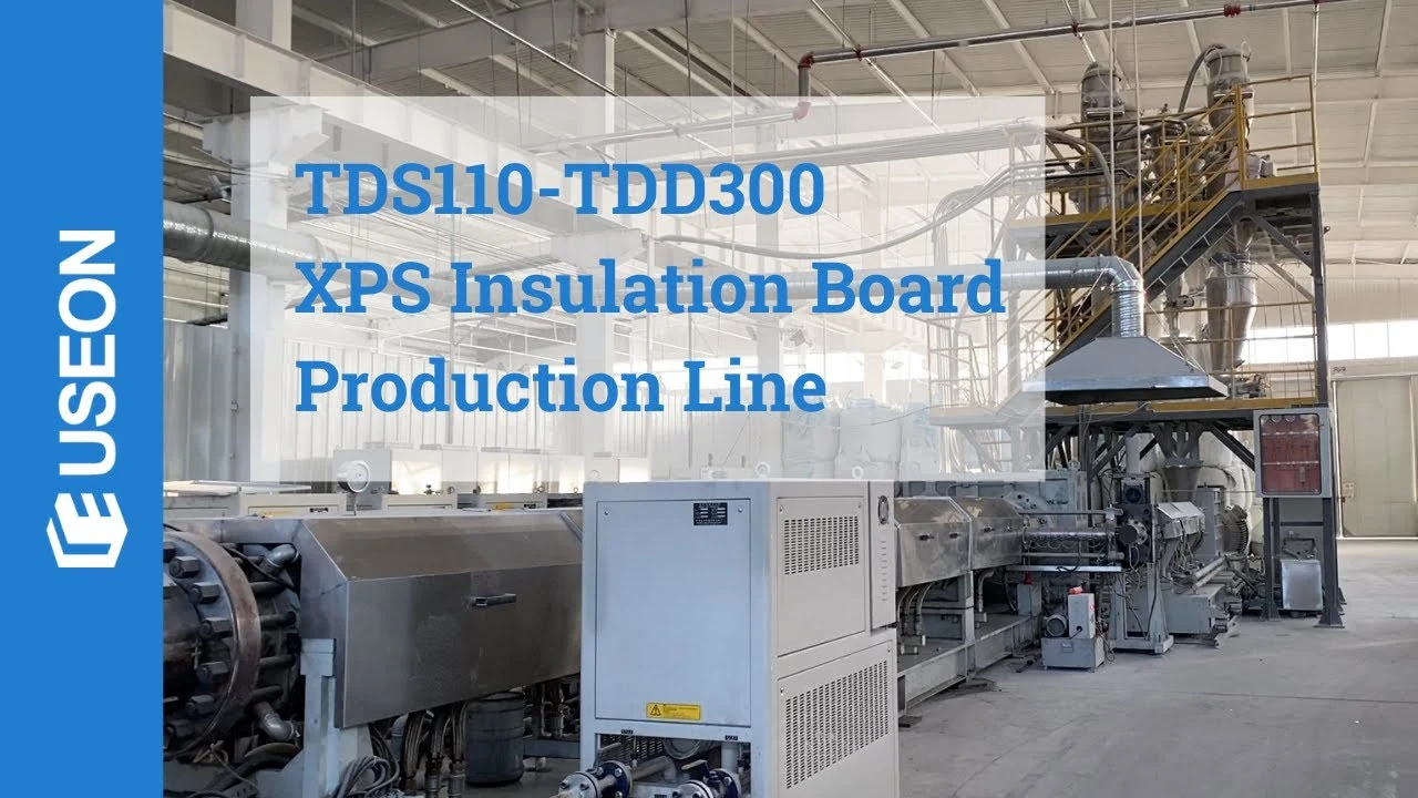 XPS Extrusion Line in Jingchaoyuan — video cover