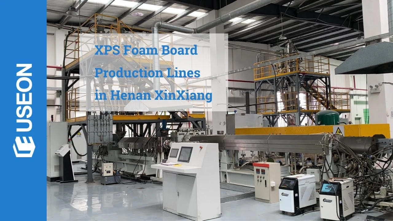 XPS Foam Production Lines in Henan — video cover