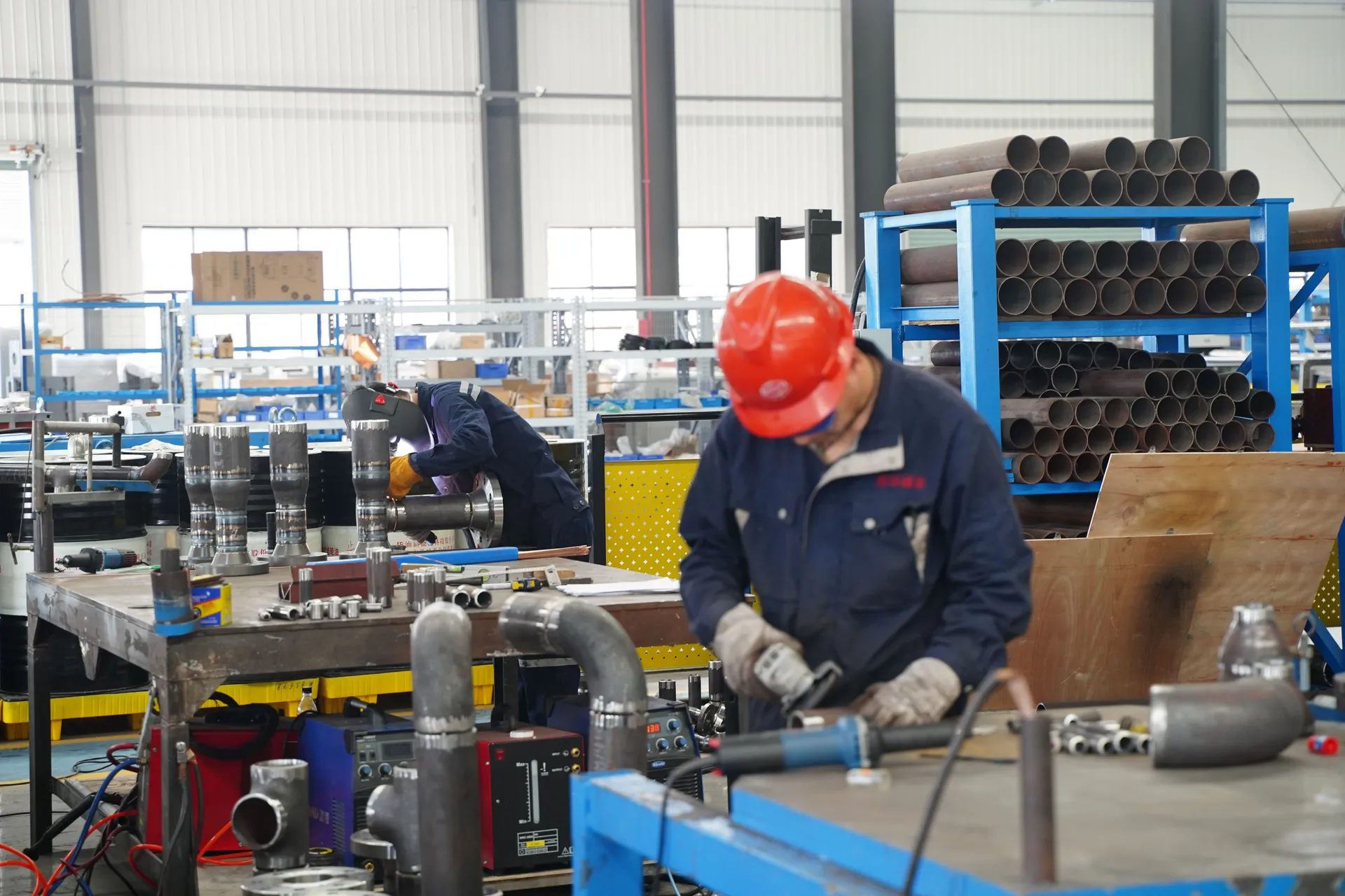 Pipe fabrication and welding