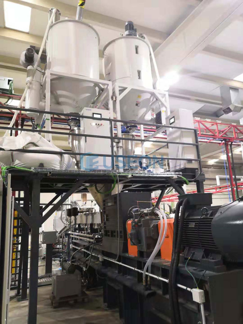 600~700kg/h PET Bottle Flakes Recycling Machine in Spain