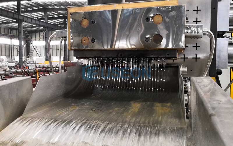 1000kg/h BOPET Film Recycle Line in China