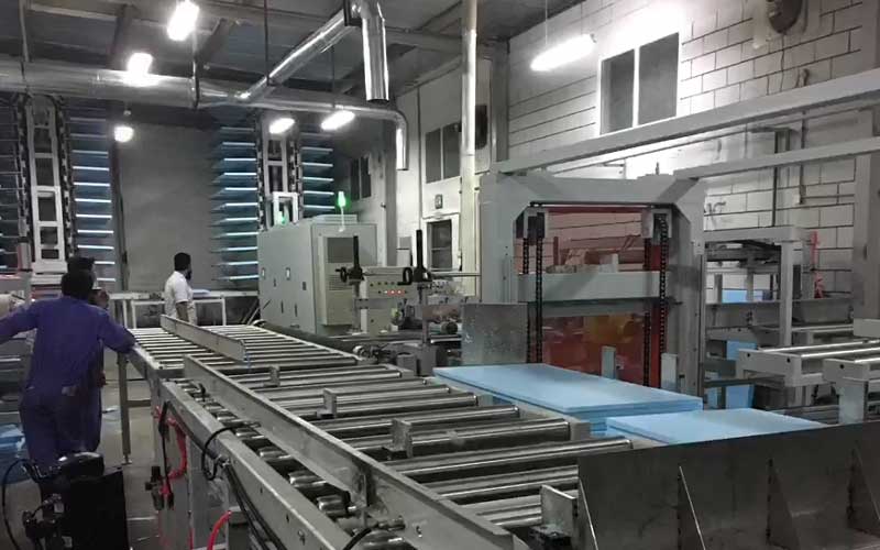 400-600kg/h XPS Production Line in Oman