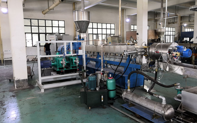 350kg/h TPV Water Ring Pelletizing Line in China