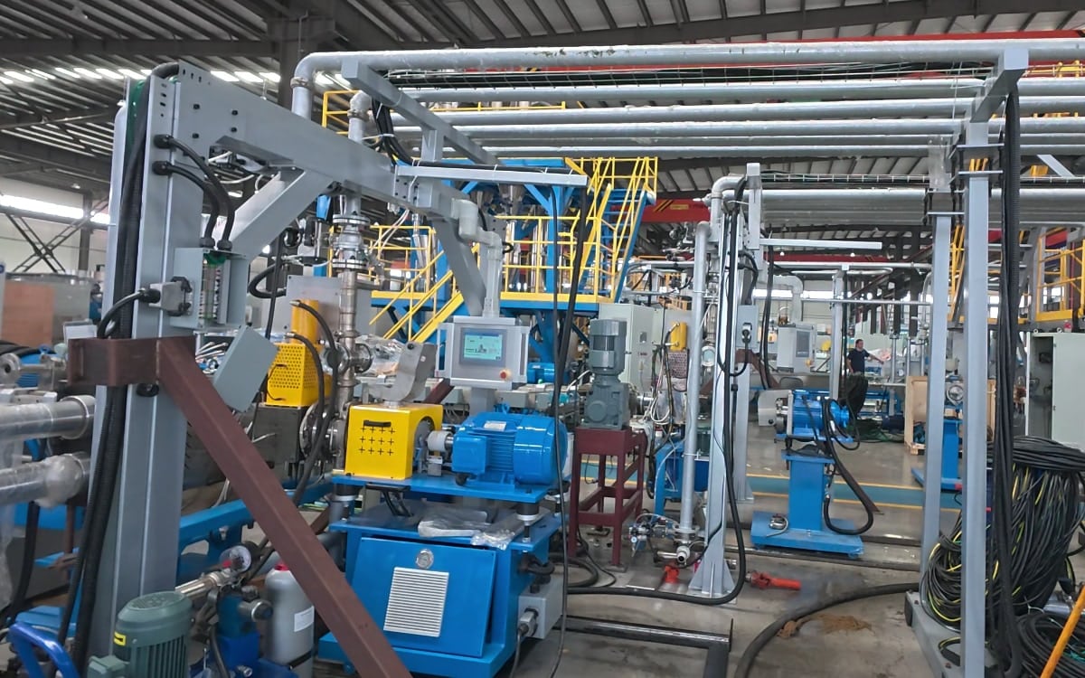 TPE Pelletizing Machine U7 Twin Screw Extruder with Underwater Pelletizer