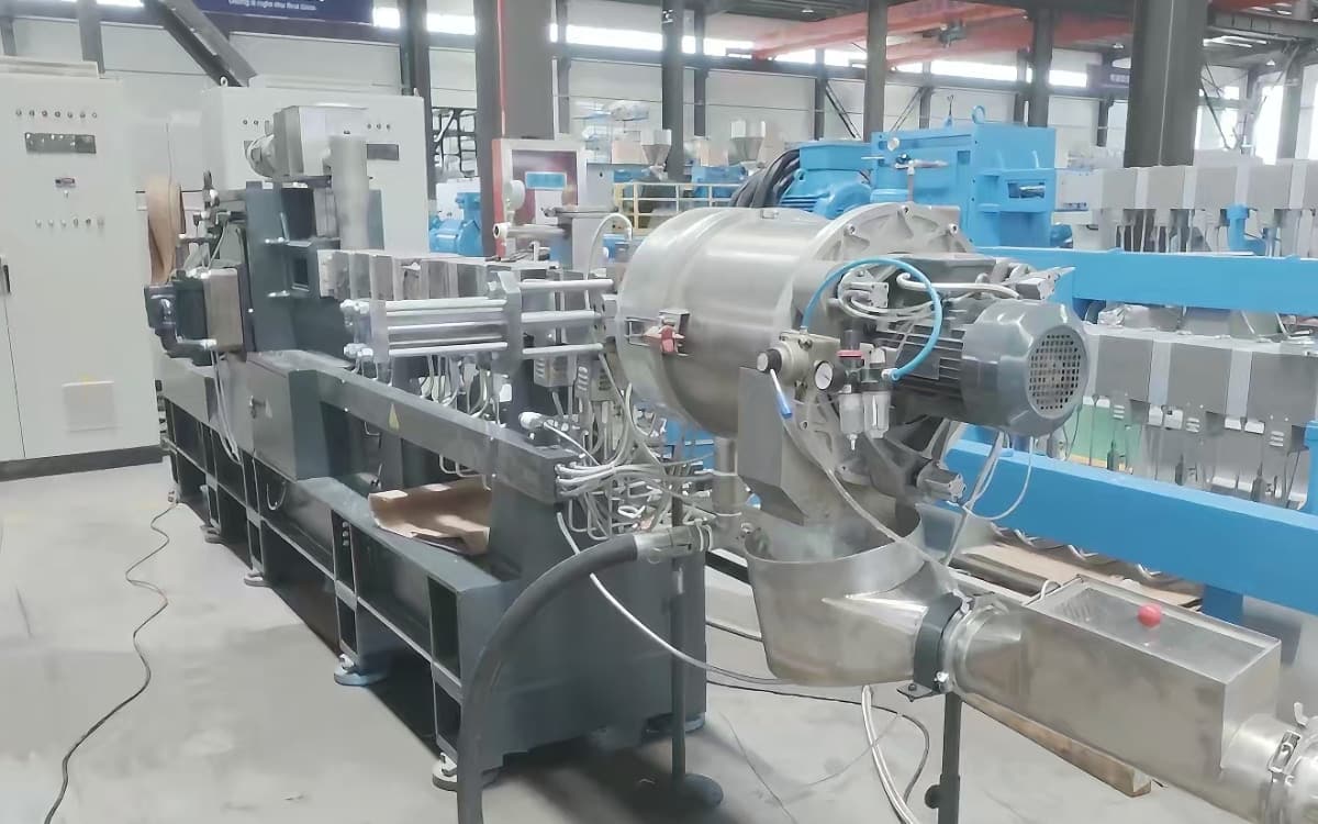USEON SAT52 Twin Screw Extruder Water Ring Pelletizing Line for PP Compounding