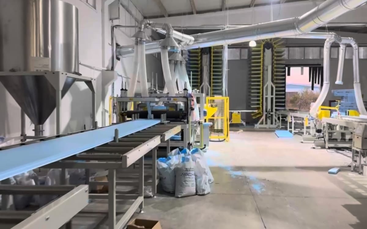 XPS Production Line in Turkey