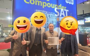 Mr Souder and a Turkey customer