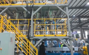 PP CaCO3 Filler Compounding Line for Client in Argentina