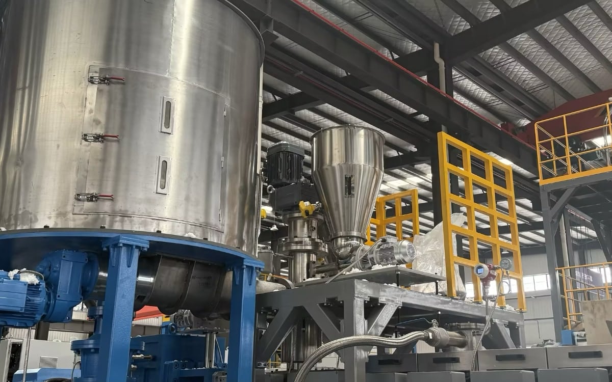 SAT95 PA Waste Recycling & Compounding Line